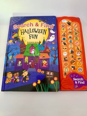 Search & Find: Halloween Fun 6-Button Sound Book - by Kidsbooks Publishing NEW